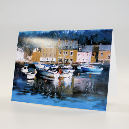 Padstow Harbour Greeting Card