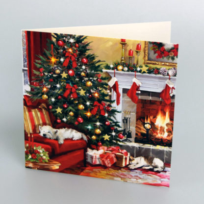 Christmas Fireplace Christmas Cards