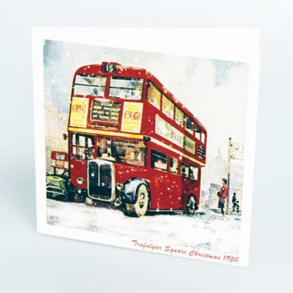 London Bus Christmas Cards