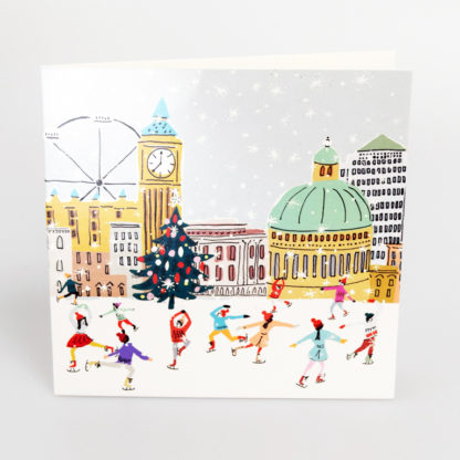 London Skating Scene Christmas Cards