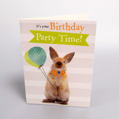 Bunny Party Greeting Card