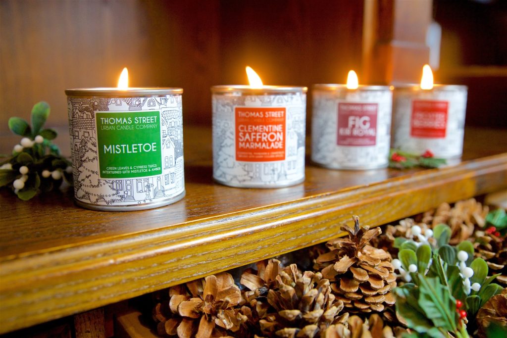 Mistletoe candle Save the Children Shop