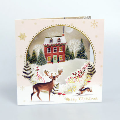Christmas House Christmas Card