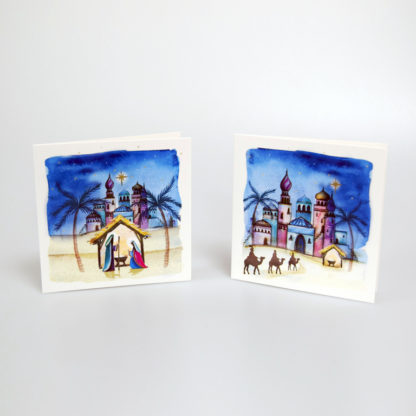 Watercolour Journey Christmas Cards