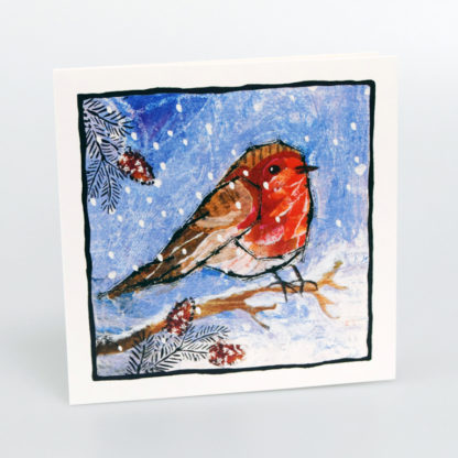 Printed Robin Christmas Cards