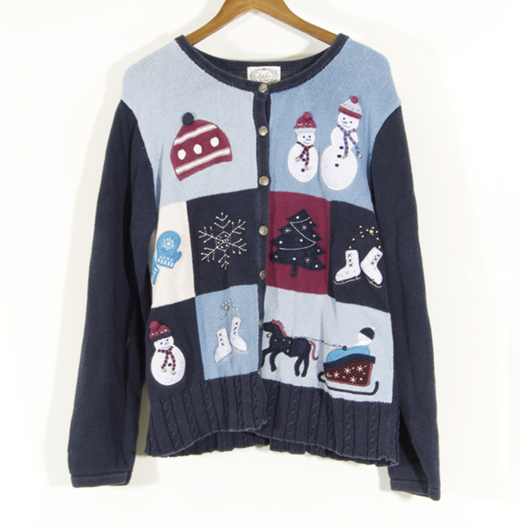 Wintery Christmas Cardigan | Save the Children Shop