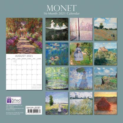 2021 Monet Calendar