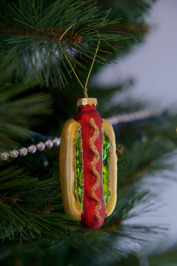 Hot Dog Tree Decoration Save the Children Shop