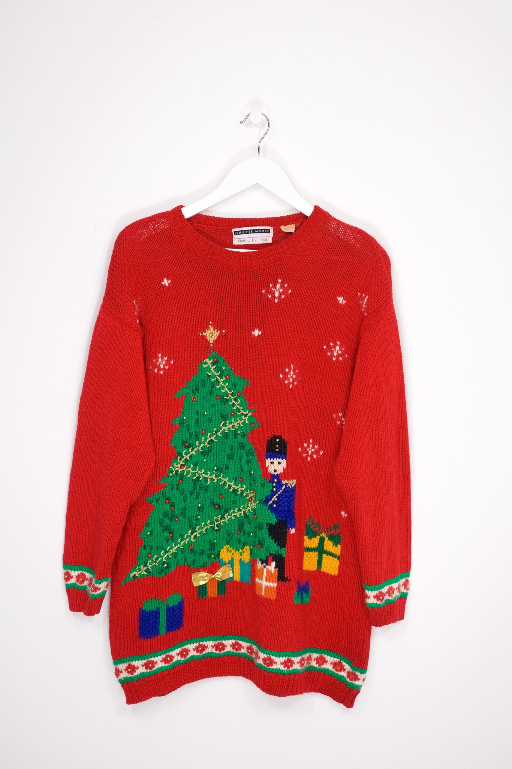 Tree & Nutcracker Christmas Jumper | Save the Children Shop