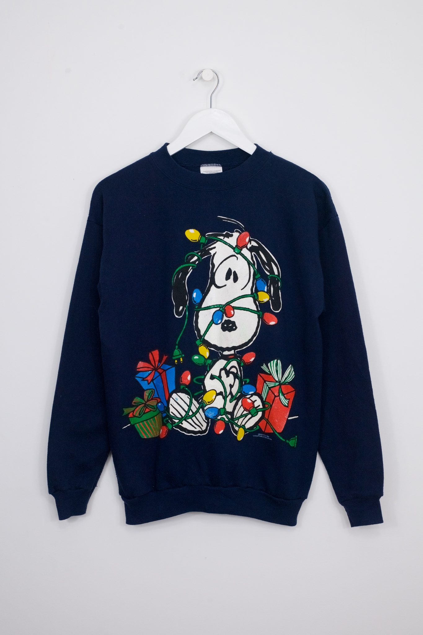 Snoopy Vintage Christmas Sweater Save the Children Shop