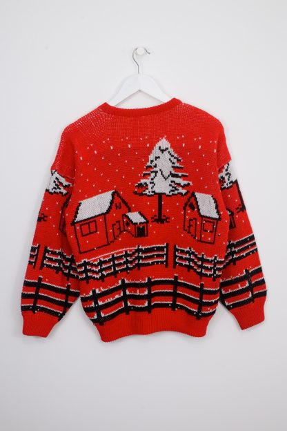 Snowy Countryside Christmas Jumper