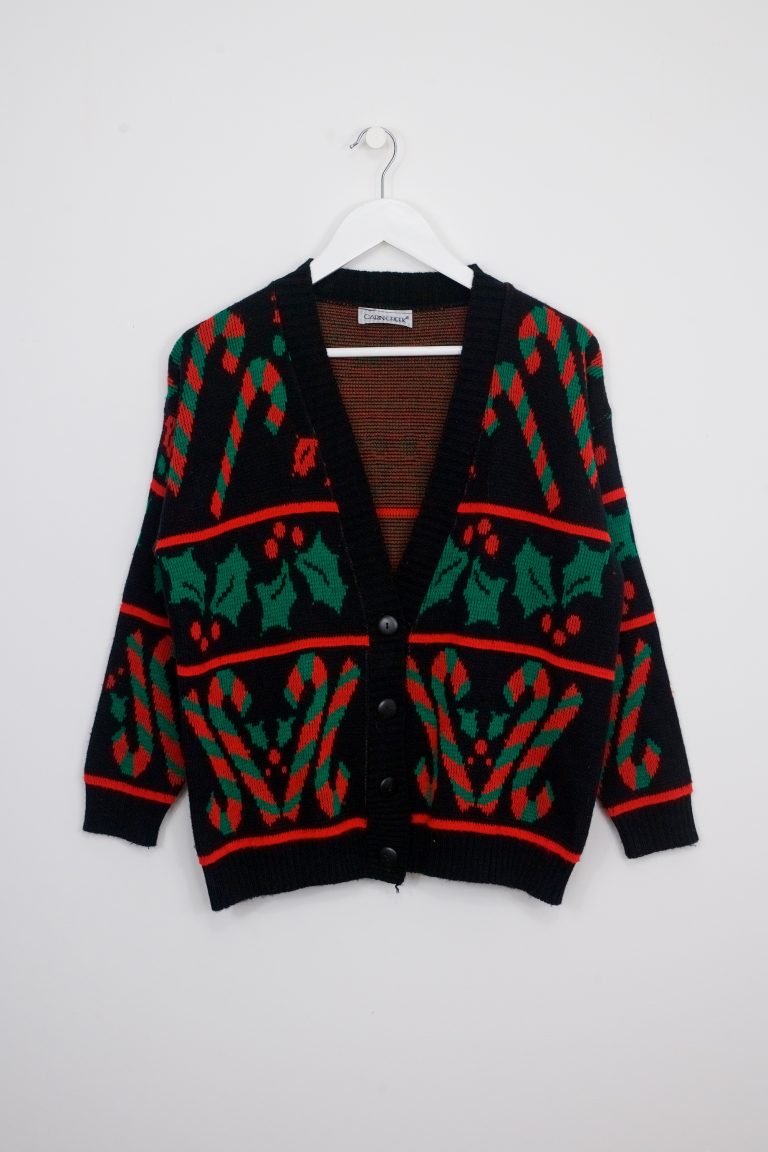 Candy Cane Christmas Cardigan | Save the Children Shop