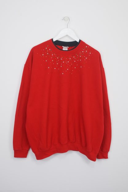 Sparkly vintage Christmas Sweater.