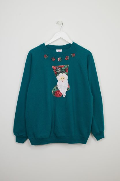 Santa Claus Vintage Christmas Sweater