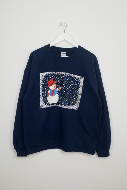 Snowman Vintage Christmas Sweater