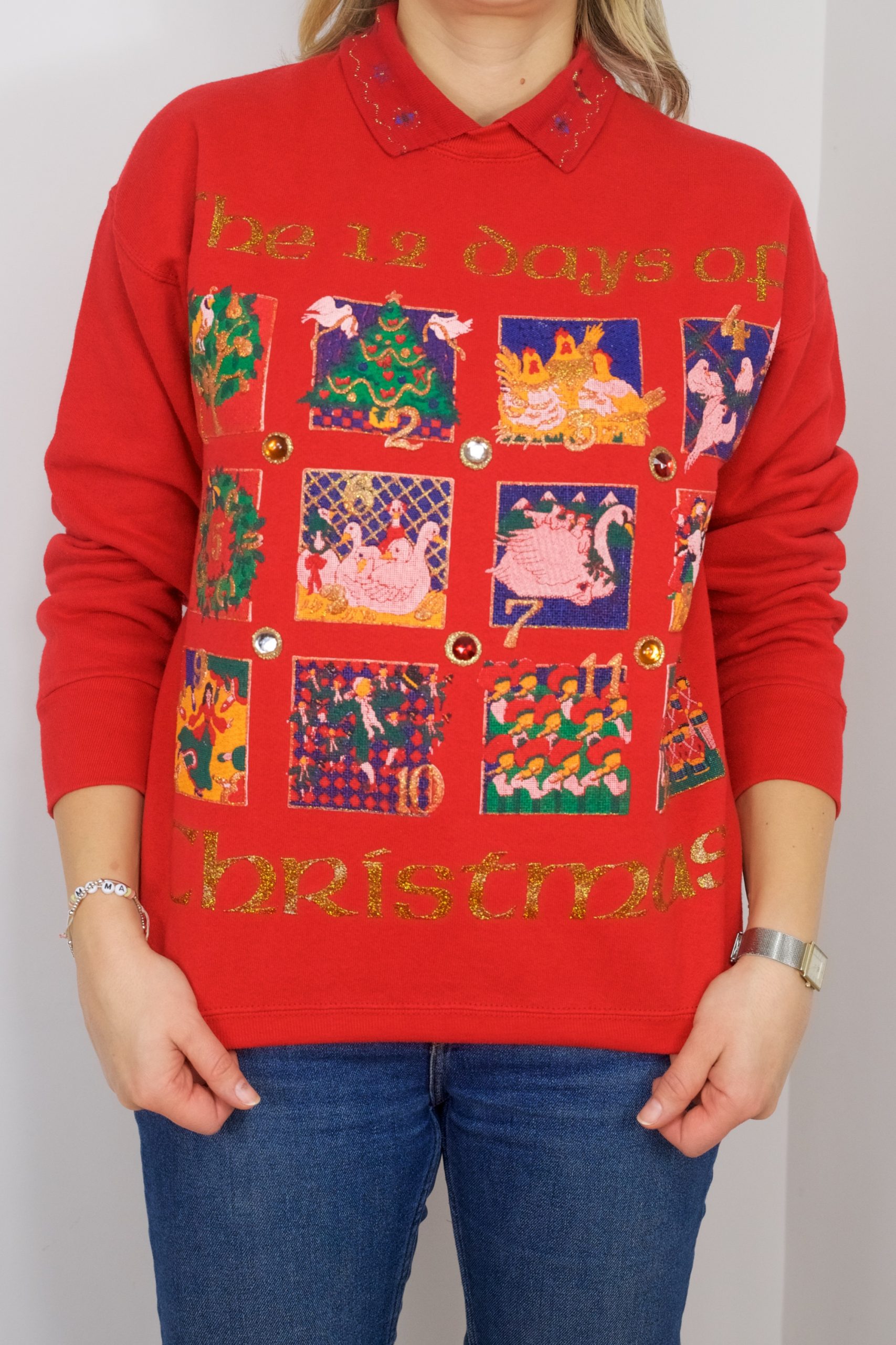 Twelve Days of Christmas Sweater Save the Children Shop