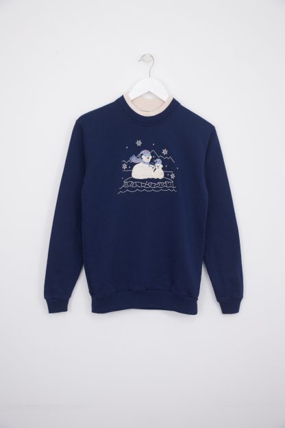 Snowmen Family Vintage Christmas Sweater
