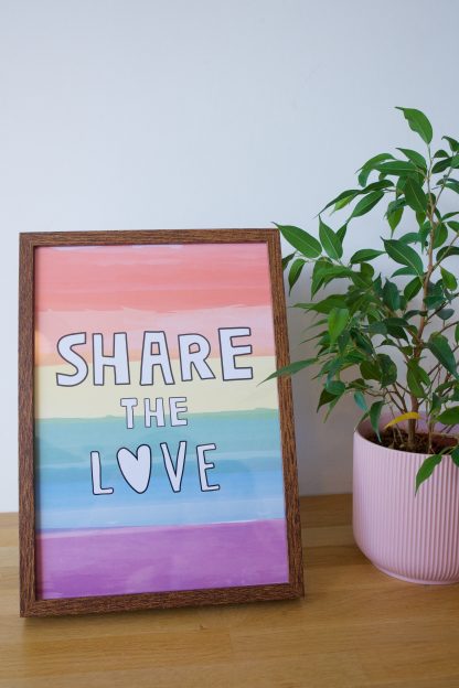 share the love print plant 1