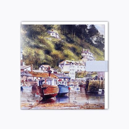 Harbour greeting card