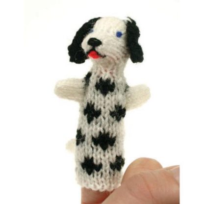 Spotty Dog Finger Puppet