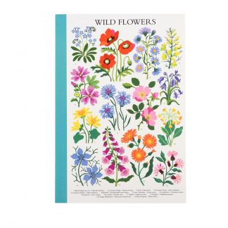 Wild Flowers A5 Notebook