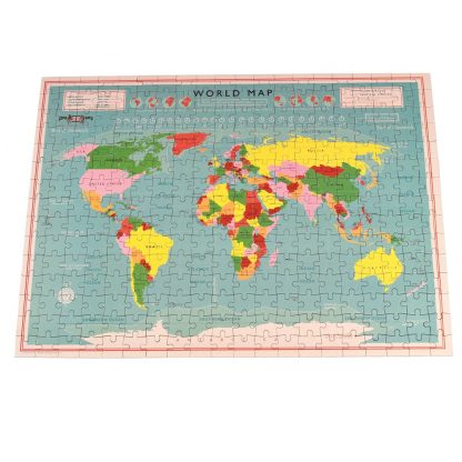 World Map Puzzle 3