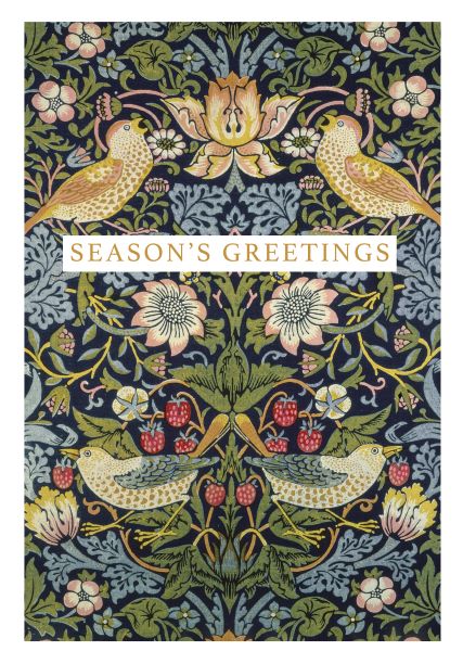 William Morris Christmas Card