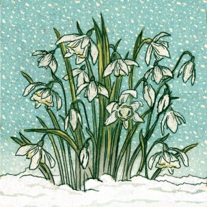 Snowdrops Christmas Card