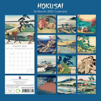 Arts_Hokusai Calendar 2023_Back resize
