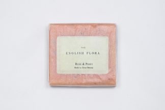 English Flora Rose and Poppy Soap