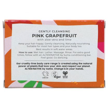 Grapefruit Shampoo Bar 2