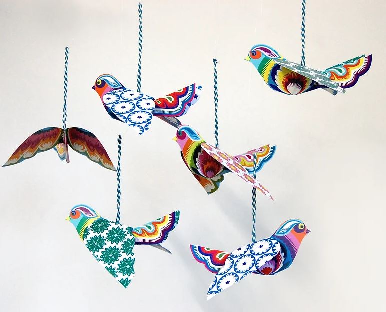 Paper Bird Decoration