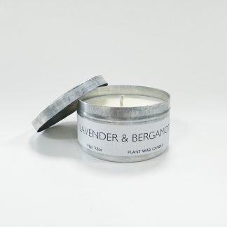 Lavender & Bergamot Travel Tin Candle