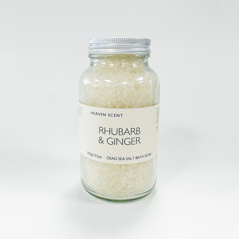 Rhubarb and Ginger Bath Salt