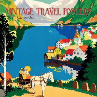 Vintage Travel Posters Calendar