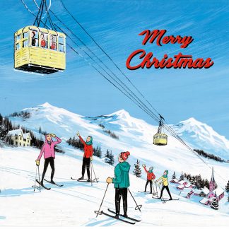 On the Slopes Charity Christmas Card