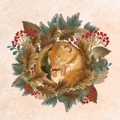 Little Mouse Christmas Card