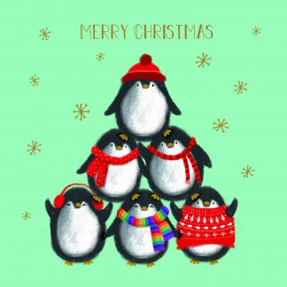 Jolly Penguin Charity Christmas Card