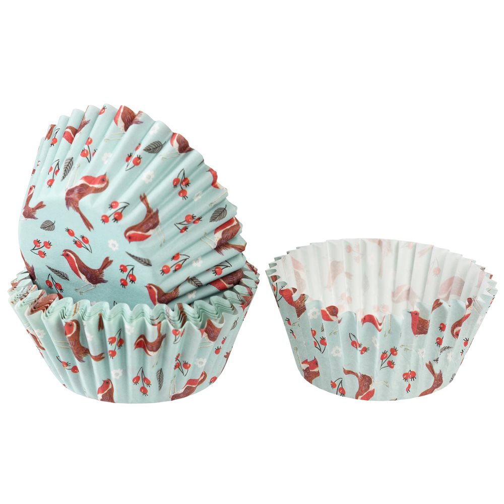 Winter Walk Cup Cake Cases