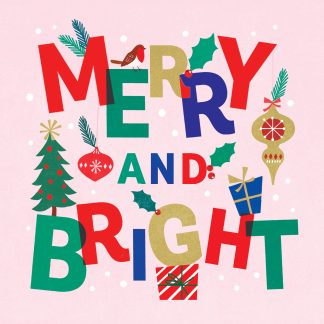 Merry and Bright Christmas Cards