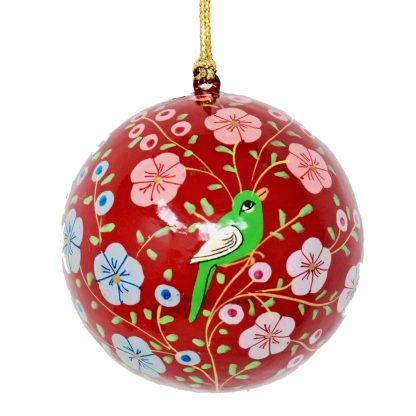 RED BIRD BAUBLE MUHKBS-OB580