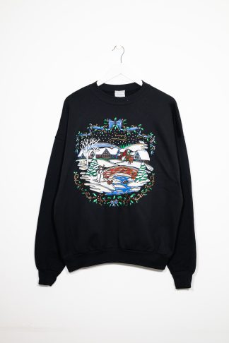 Winter Scene Christmas Sweatshirt