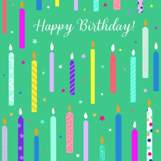 Birthday Candles Card