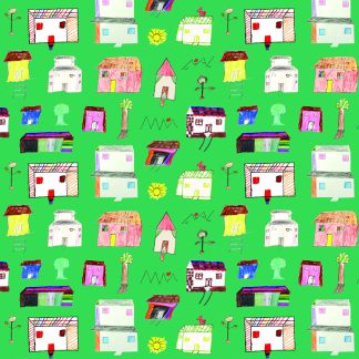 Houses Greeting Card