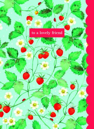 Strawberry Pattern Card