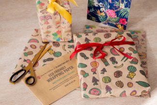 Fruit Doodle Art Gift Wrap