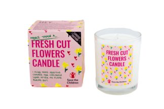 Cut Flowers Candle