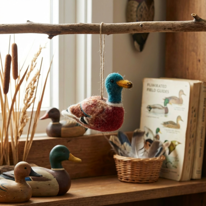 Handmade_Felt_Maddox_the_Mallard_Hanging_Duck_Decoration_AI_Location_2