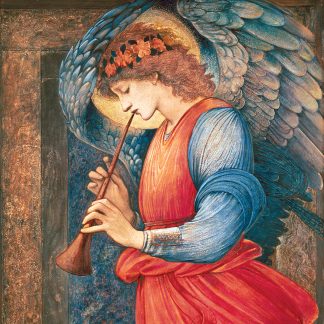Angel Playing a Flageolet Christmas Cards