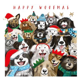 Happy Woofmas Christmas Cards